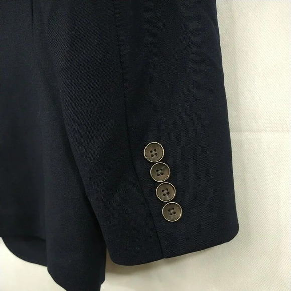 Wallin Bros Wool Blazer Sports Jacket Two Button Men Size 42 L Blue - Picture 4 of 10